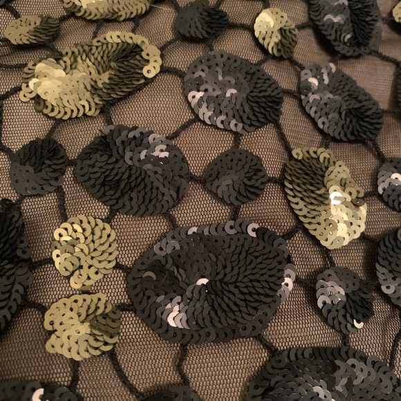 BCBG Max Azria Sequins Pencil Skirt Size Small - Picture 7 of 8